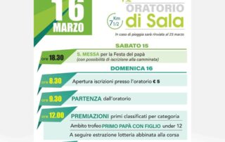 42ª Camminata del Papà a Sala